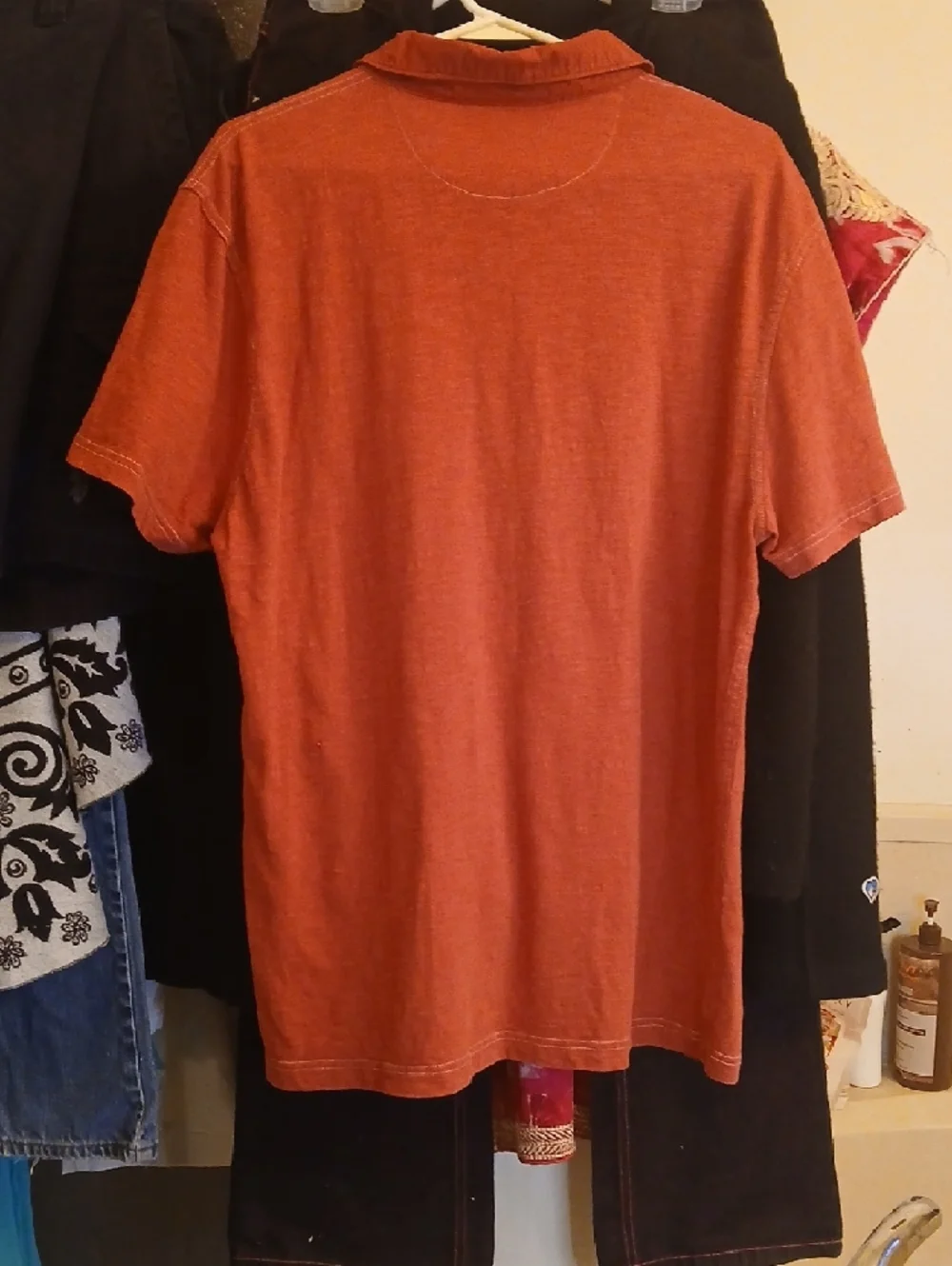 Banana Republic Men's Red‎ Polo,casual .sz.L.